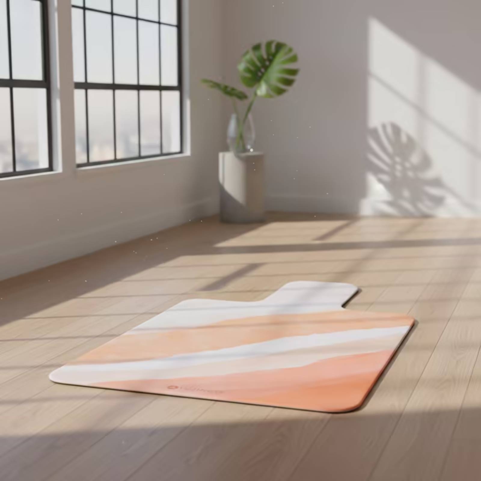 Pilates & Yoga Unleashed Studio - Exercise Mat Suede Pilates Mat Non