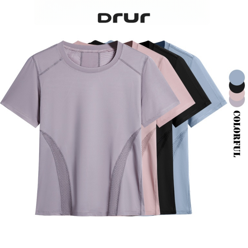 Pilates Yoga Wear - DRUR Summer Lightweight Running T Shirt