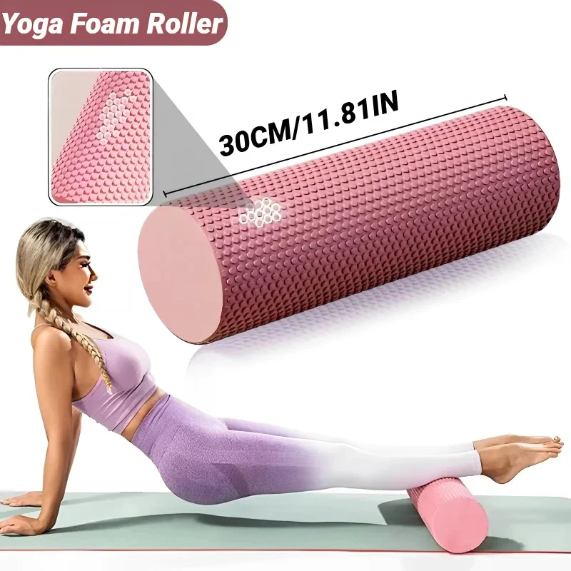 Pilates X Yoga - Hexagonal EVA Foam Yoga Roller 9.5cm
