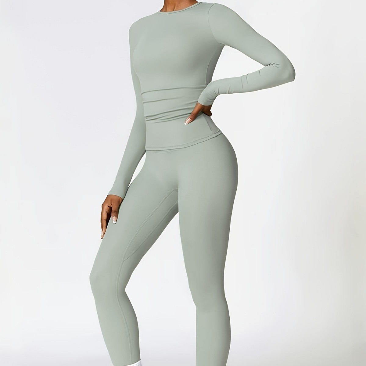 Tight-fitting yoga suit slim l - Pilates & Yoga Unleashed Studio 评论和价格
