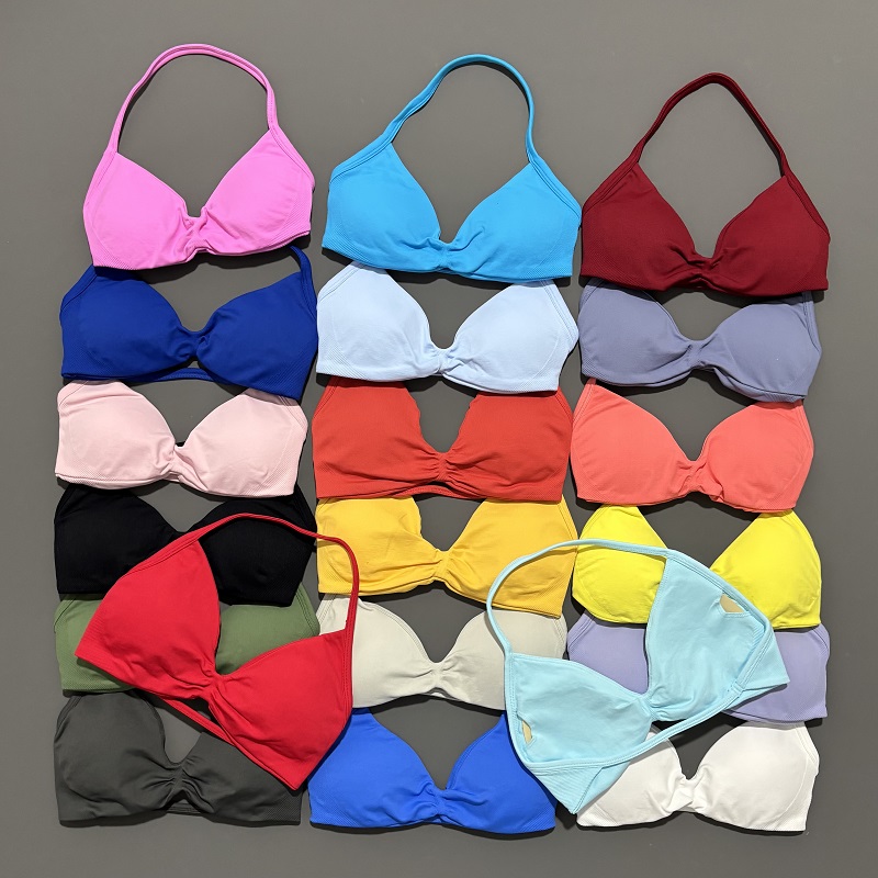 Sports Strappy Bra Yoga Underw - Pilates Yoga Wear 评论和价格