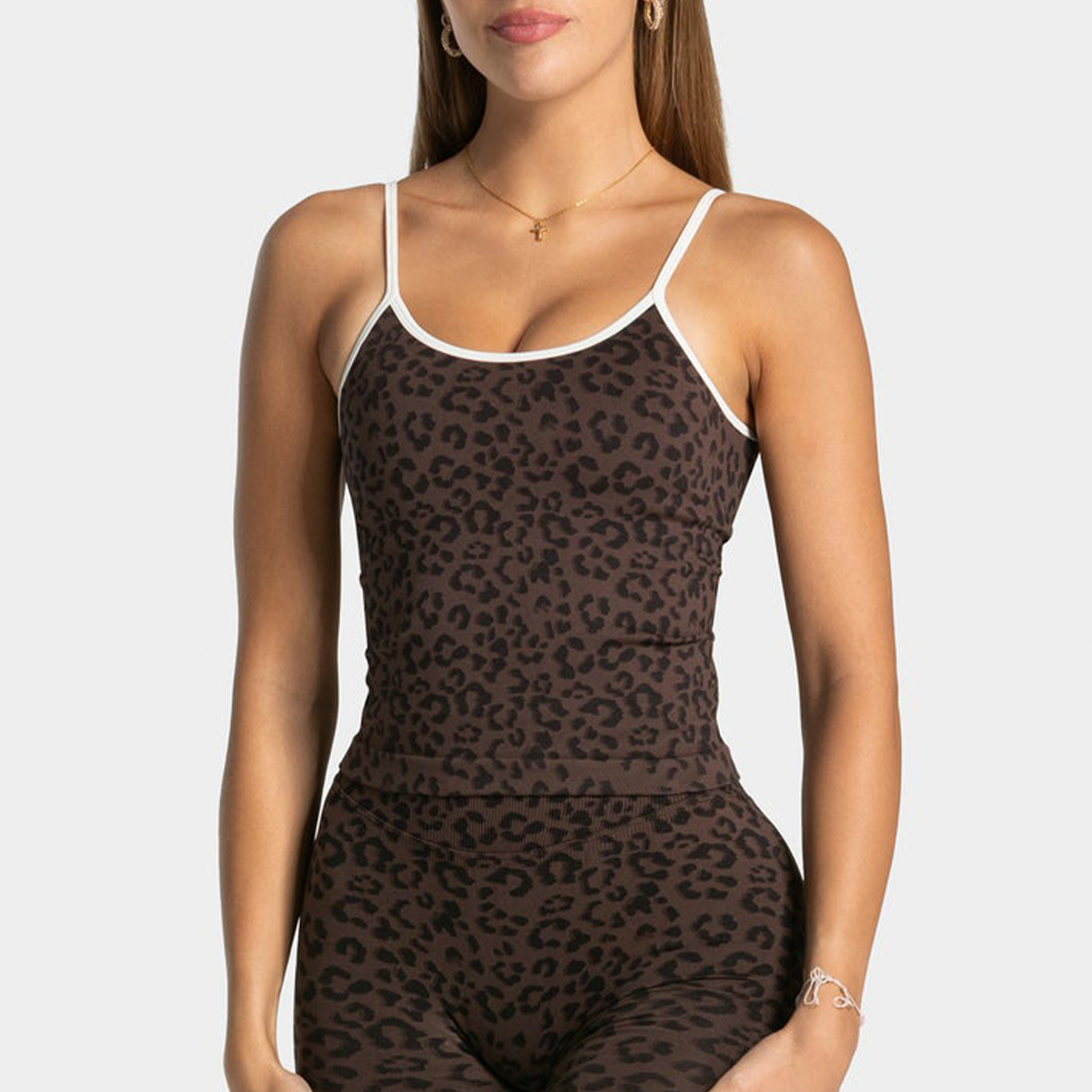 Sexy Leopard Print Yoga Tank T - Pilates Yoga Wear 评论和价格