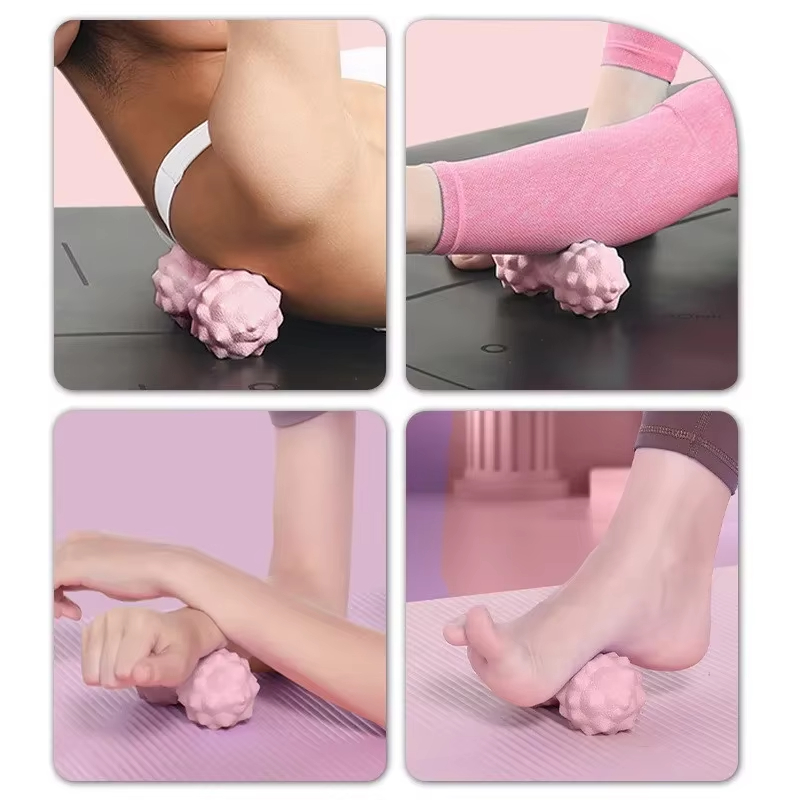 TPR Raised Point Fascia Massag - Pilates Yoga Ball 评论和价格