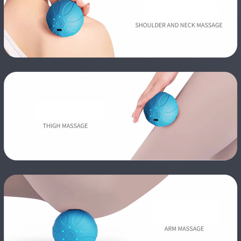 New Vibrating Massage Ball Han - Pilates Yoga Ball 评论和价格