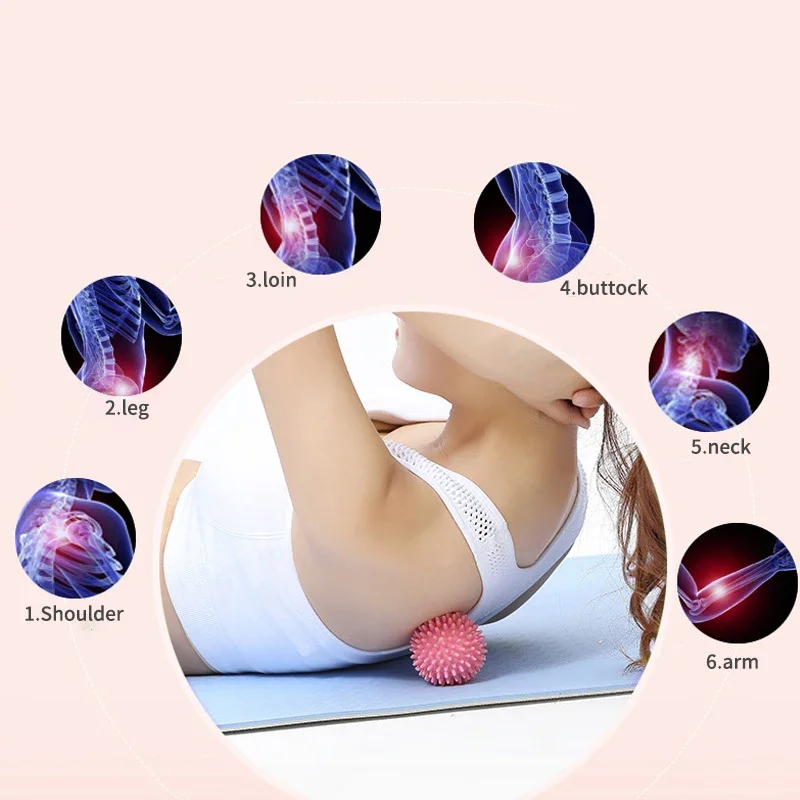 Deep Tissue Massage Ball Set f - Pilates Yoga Ball 评论和价格