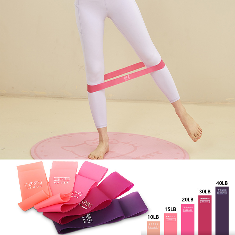 Sport Yoga Resistance Loop Ban - Pilates Yoga Ring Exercises 评论和价格