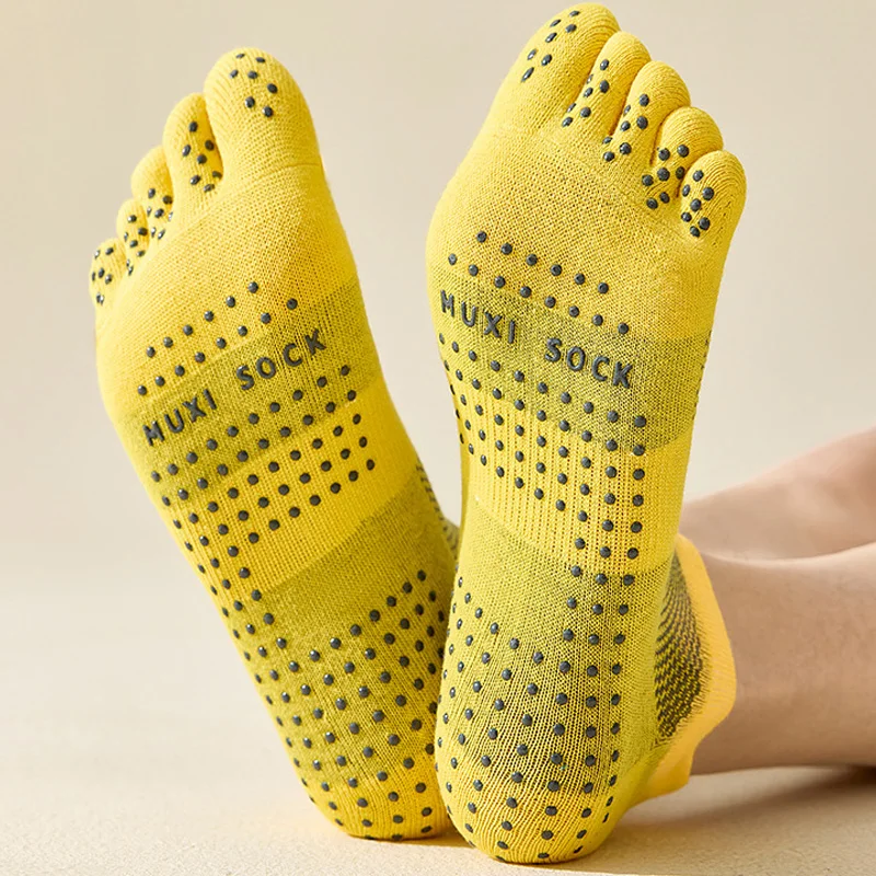 5 Pairs Five Finger Socks Yoga - Pilates Yoga Sport 评论和价格