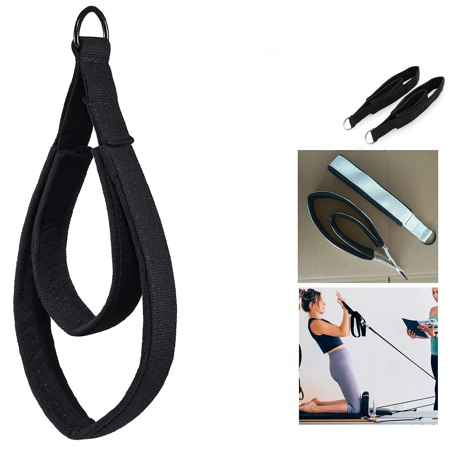 1PC Double Ring Elastic Yoga P - Pilates Yoga Ring Exercises 评论和价格