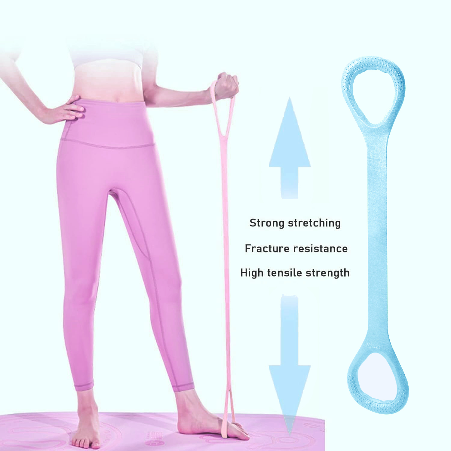 8 Fitness Resistance Band for  - Pilates Yoga Core 评论和价格