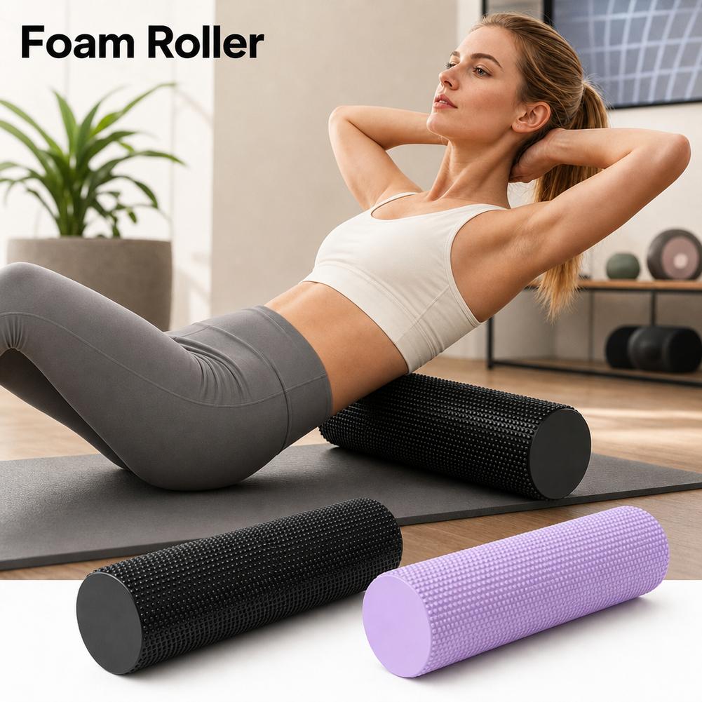 EVA Yoga Foam Roller High Dens - Pilates Yoga Ball 评论和价格