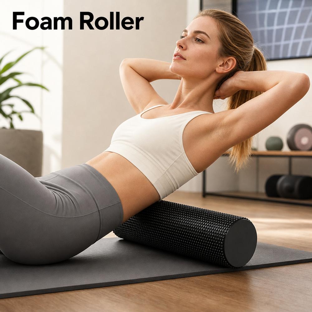 EVA Yoga Foam Roller High Dens - Pilates Yoga Ball 评论和价格