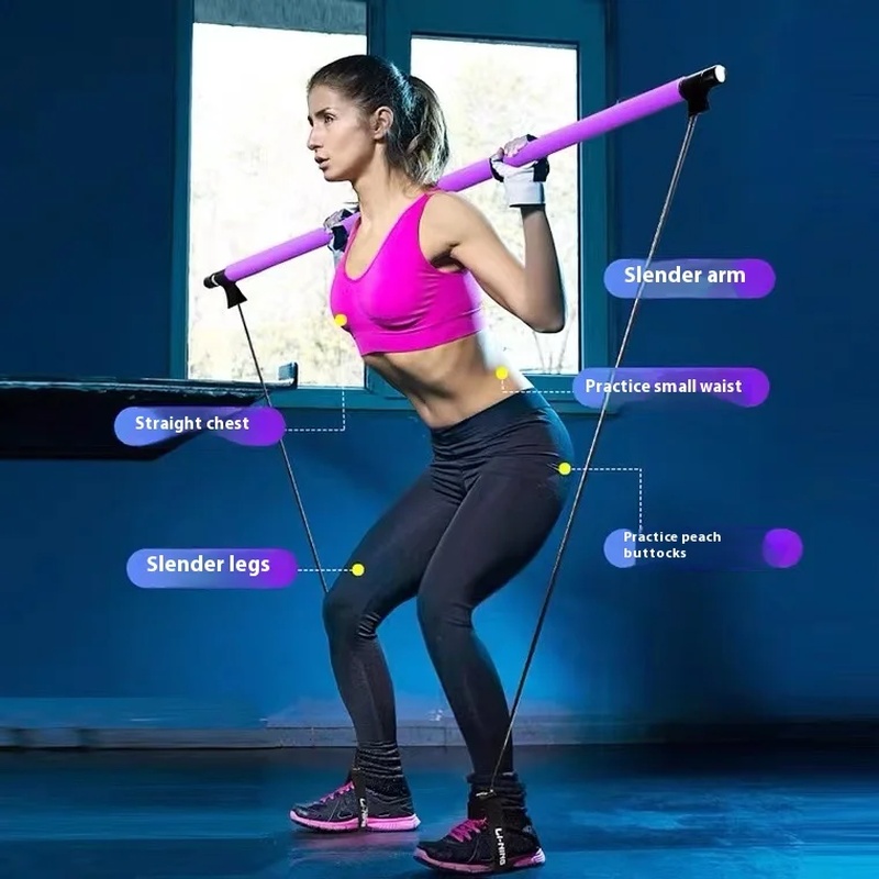 Pilates Stick - Adjustable Fit - Pilates Yoga Ring Exercises 评论和价格
