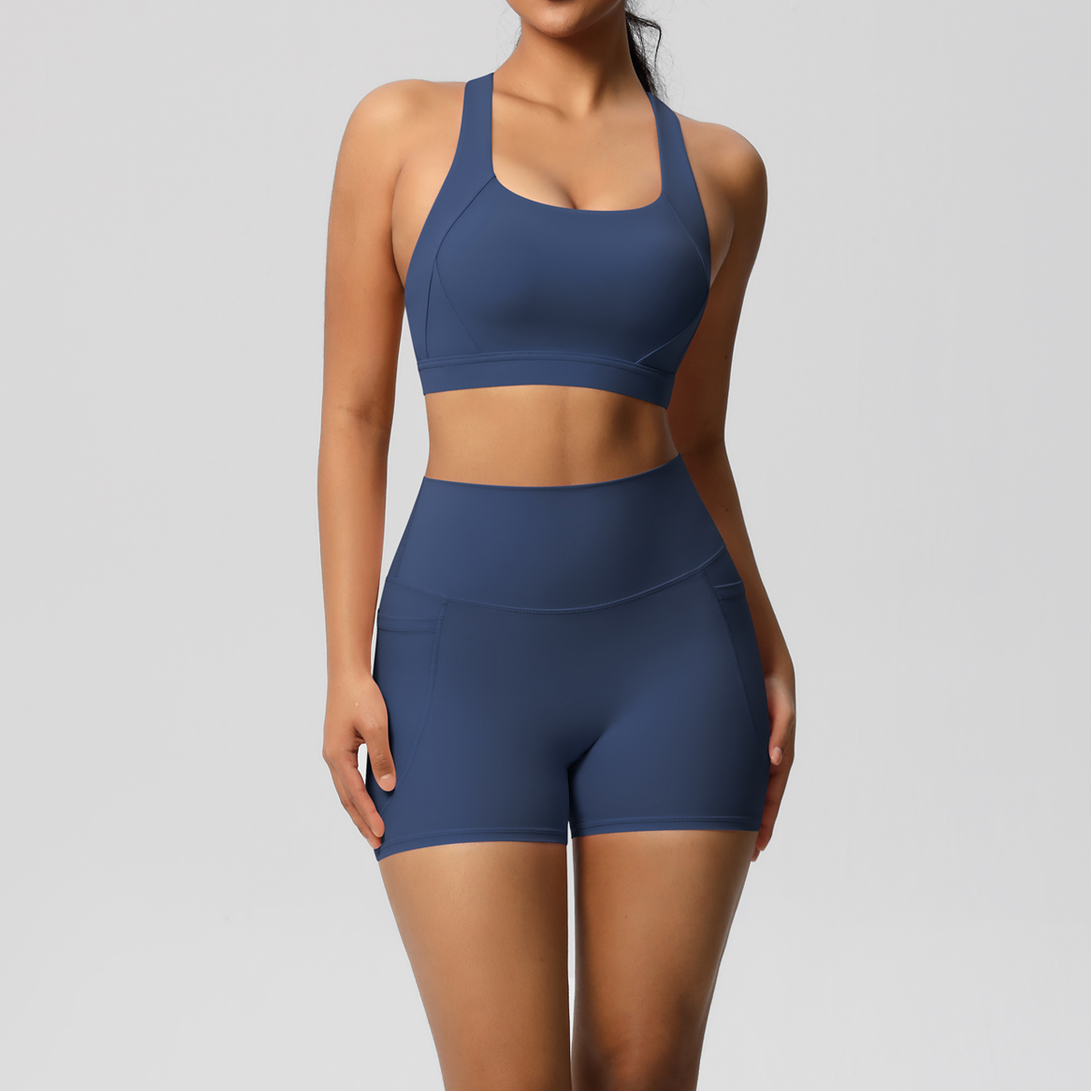 2PCS Sportswear With Pocketed  - Pilates Yoga Wear 评论和价格