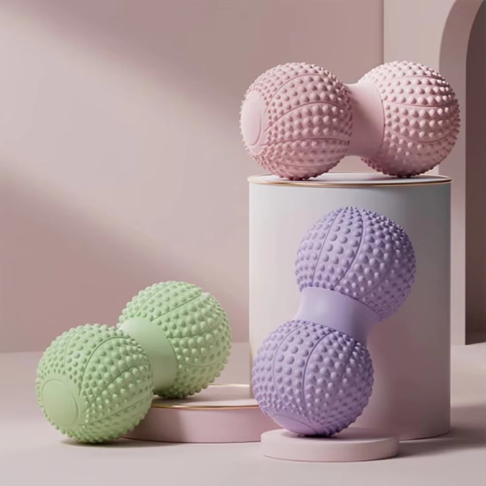 Yoga Fascia Ball Peanut Massag - Pilates Yoga Ball 评论和价格